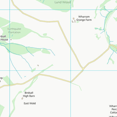 UK Topographic Maps Ryedale District (SE86) digital map