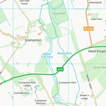 UK Topographic Maps Ryedale District (SE87) digital map