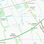 UK Topographic Maps Ryedale District (SE97) digital map