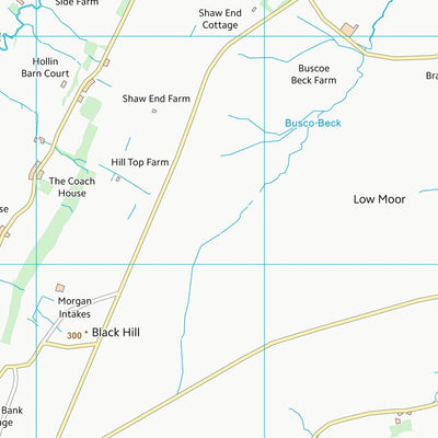 UK Topographic Maps Scarborough District (B) (NZ70) digital map