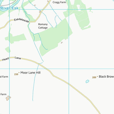 UK Topographic Maps Scarborough District (B) (NZ80) digital map