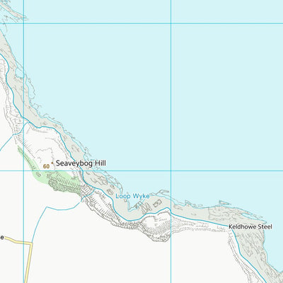 UK Topographic Maps Scarborough District (B) (NZ81) digital map