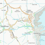 UK Topographic Maps Scarborough District (B) (NZ90) digital map