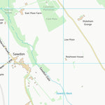 UK Topographic Maps Scarborough District (B) (SE98) digital map