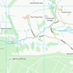 UK Topographic Maps Scarborough District (B) (SE99) digital map