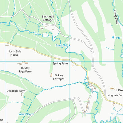 UK Topographic Maps Scarborough District (B) (SE99) digital map