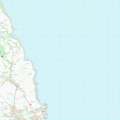 UK Topographic Maps Scarborough District (B) (TA09) digital map