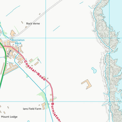 UK Topographic Maps Scarborough District (B) (TA09) digital map