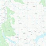 UK Topographic Maps Scottish Borders (NT12) digital map