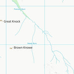 UK Topographic Maps Scottish Borders (NT12) digital map