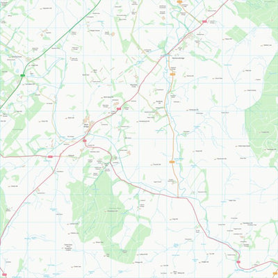 UK Topographic Maps Scottish Borders (NT14) digital map