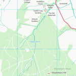 UK Topographic Maps Scottish Borders (NT14) digital map