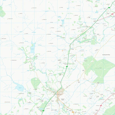 UK Topographic Maps Scottish Borders (NT15) digital map