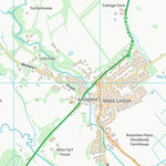 UK Topographic Maps Scottish Borders (NT15) digital map