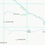 UK Topographic Maps Scottish Borders (NT22) digital map
