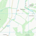 UK Topographic Maps Scottish Borders (NT23) digital map