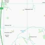 UK Topographic Maps Scottish Borders (NT24) digital map