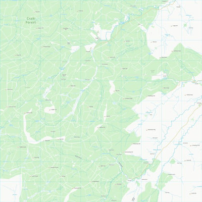 UK Topographic Maps Scottish Borders (NT30) digital map
