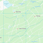 UK Topographic Maps Scottish Borders (NT31) digital map