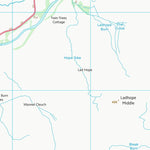 UK Topographic Maps Scottish Borders (NT32) digital map