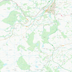 UK Topographic Maps Scottish Borders (NT42) digital map