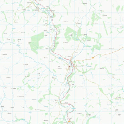 UK Topographic Maps Scottish Borders (NT44) digital map