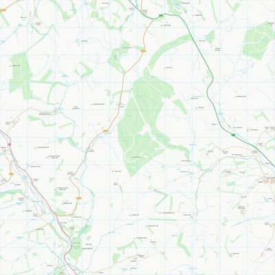 UK Topographic Maps Scottish Borders (NT45) digital map