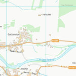 UK Topographic Maps Scottish Borders (NT53) digital map