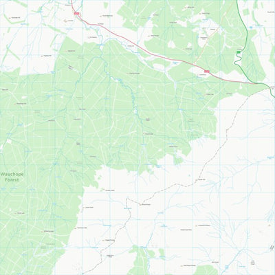UK Topographic Maps Scottish Borders (NT60) digital map