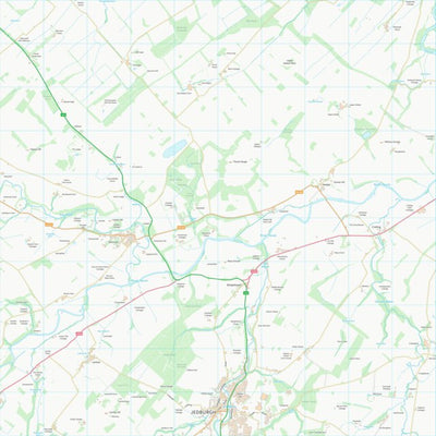 UK Topographic Maps Scottish Borders (NT62) digital map