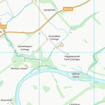 UK Topographic Maps Scottish Borders (NT63) digital map