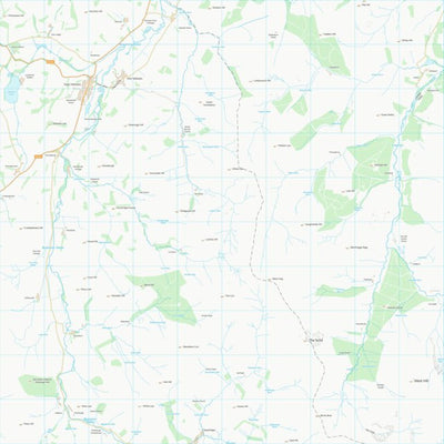 UK Topographic Maps Scottish Borders (NT82) digital map