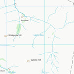 UK Topographic Maps Scottish Borders (NT82) digital map