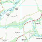UK Topographic Maps Scottish Borders (NT84) digital map