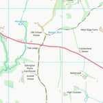 UK Topographic Maps Scottish Borders (NT95) digital map
