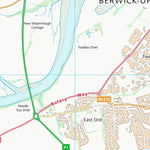 UK Topographic Maps Scottish Borders (NT95) digital map