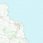 UK Topographic Maps Scottish Borders (NT96) digital map