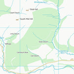 UK Topographic Maps Scottish Borders (NY49) digital map