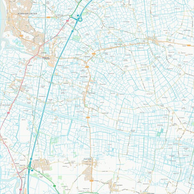 UK Topographic Maps Sedgemoor District (ST34) digital map