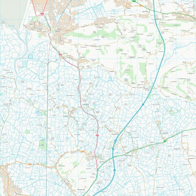 UK Topographic Maps Sedgemoor District (ST35) digital map