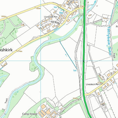 UK Topographic Maps Selkirkshire Ward 5 (1:10,000) digital map