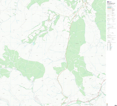 UK Topographic Maps Selkirkshire Ward 7 (1:10,000) digital map
