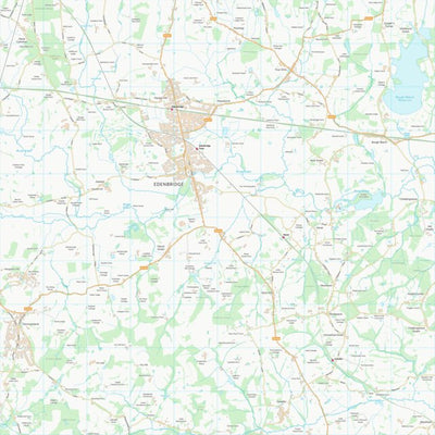 UK Topographic Maps Sevenoaks District (TQ44) digital map