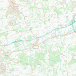UK Topographic Maps Sevenoaks District (TQ45) digital map