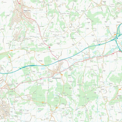 UK Topographic Maps Sevenoaks District (TQ45) digital map