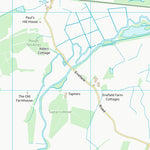 UK Topographic Maps Sevenoaks District (TQ54) digital map