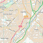 UK Topographic Maps Sheffield District (B) (SK38) digital map