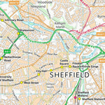 UK Topographic Maps Sheffield District (B) (SK38) digital map