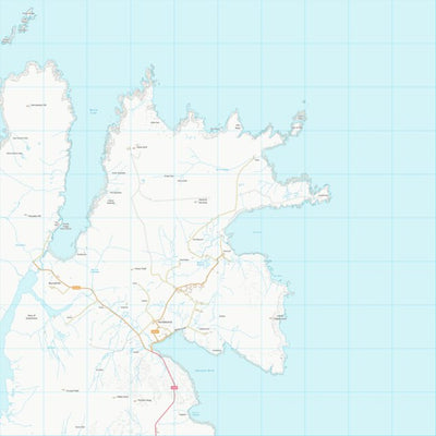 UK Topographic Maps Shetland Islands (HP61) digital map