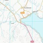UK Topographic Maps Shetland Islands (HP61) digital map
